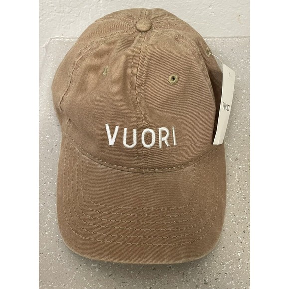 Vuori Other - Vuori Strapback Hat Cap Brown NEW